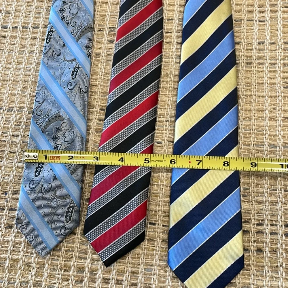 Bundle of 3 Kids Size Clip on Ties